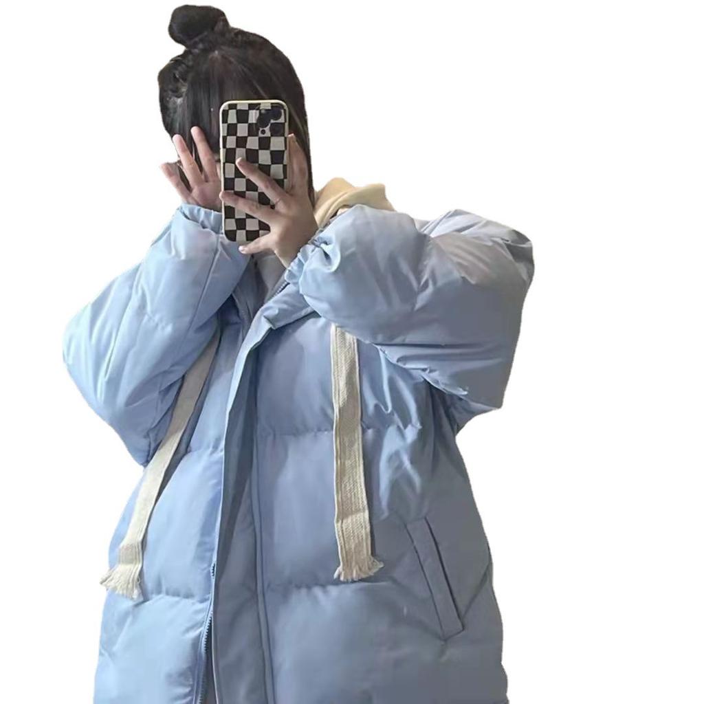 Зимняя новая куртка женская свободная куртка хлеб