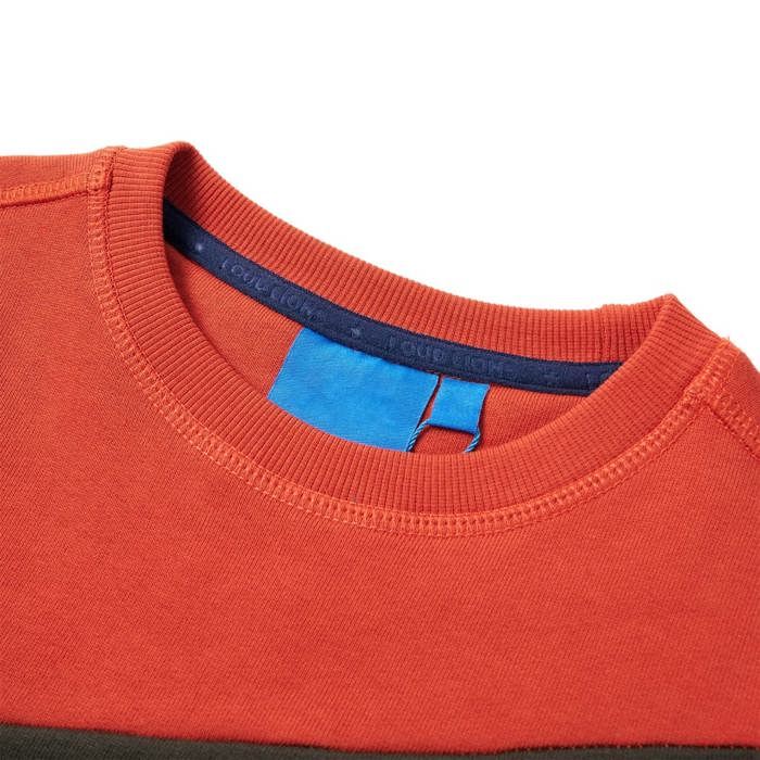 Sweatshirt pour enfants orange 92/104/116/128/140