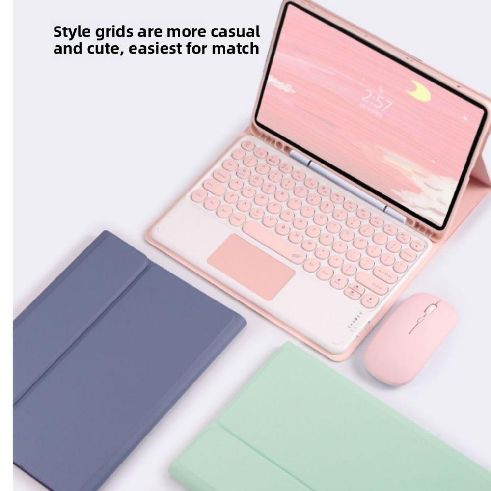 Кожаный чехол для Xiaomi Pad 6 5 Pro с Bluetooth-клавиатурой и слотом для стилуса Redmi Pad SE 11 дюймов Защитный чехол