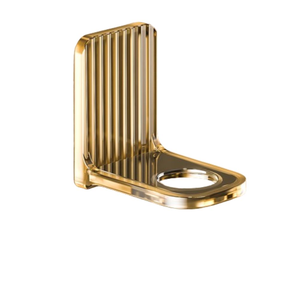 Adjustable Shampoo Bottle Holder Non-rust Hand Soap Wall Hanger Shower Gel Bottle Rack  Bathroom