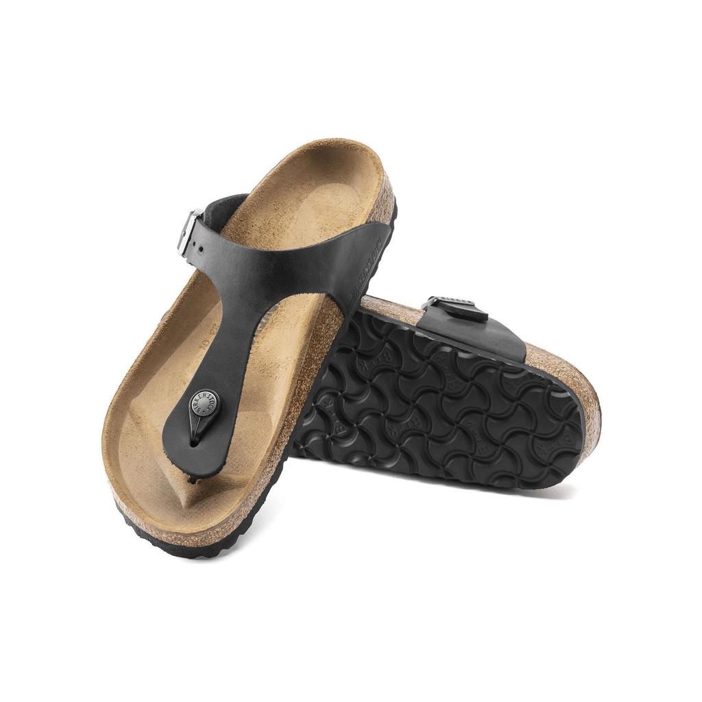 Birkenstock Мягкие Удобные Прочные Универсальные Толстая Подошва Дышащие Шлепанцы Унисекс Обувь Черный 0845251