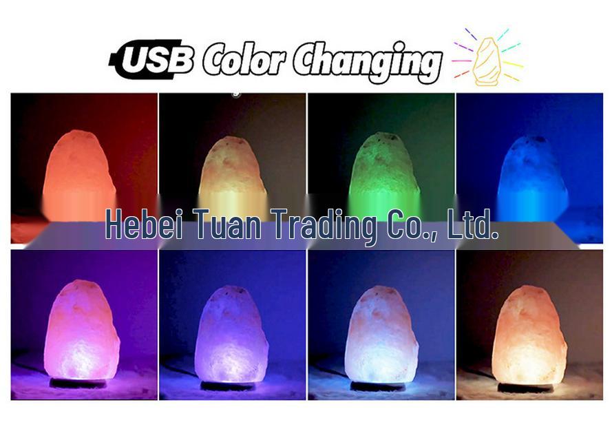 USB-лампа из гималайской соли с функцией смены цвета LED для использования с компьютером