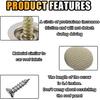 60PCS Car Roof Headliner Repair Rivets Retainer Buttons, Auto Roof Repair Kit Car Roof Snap Rivets, Fixing Repair Buckle For Car Interior Ceiling