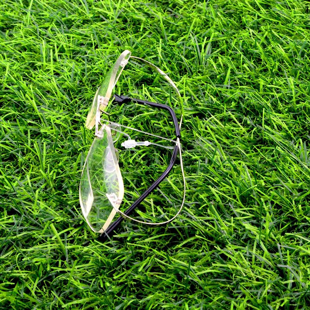 Защитные бифокальные очки для чтения без оправы от +0,75 до +4 для ближнего и дальнего обзора