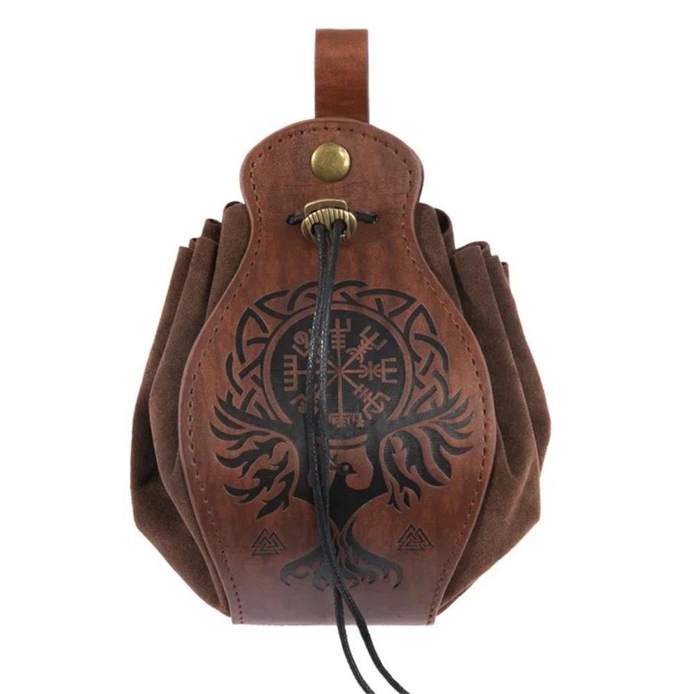 PU кожа для DND Dice Bag Tray 5 Celtic Designs Cute Drawstring Pouch для D&D Roleplaying RPG Gift Ideas Coin Wallet