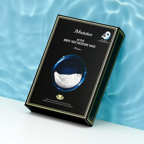 JMSOLUTION Набор масок «Активное решение» (Золотая икра 10 шт. + Птичье гнездо 10 шт. + Розовый улитка 10 шт. + Медуза 10 шт.)