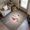 Football Players Action Floor Mat Design for Game Room Playrooms Balcony Study Room Antislip Carpet Decorate Offices