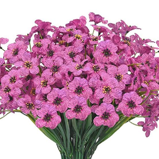 Привлекательный искусственный цветок романтический пластиковый декоративный