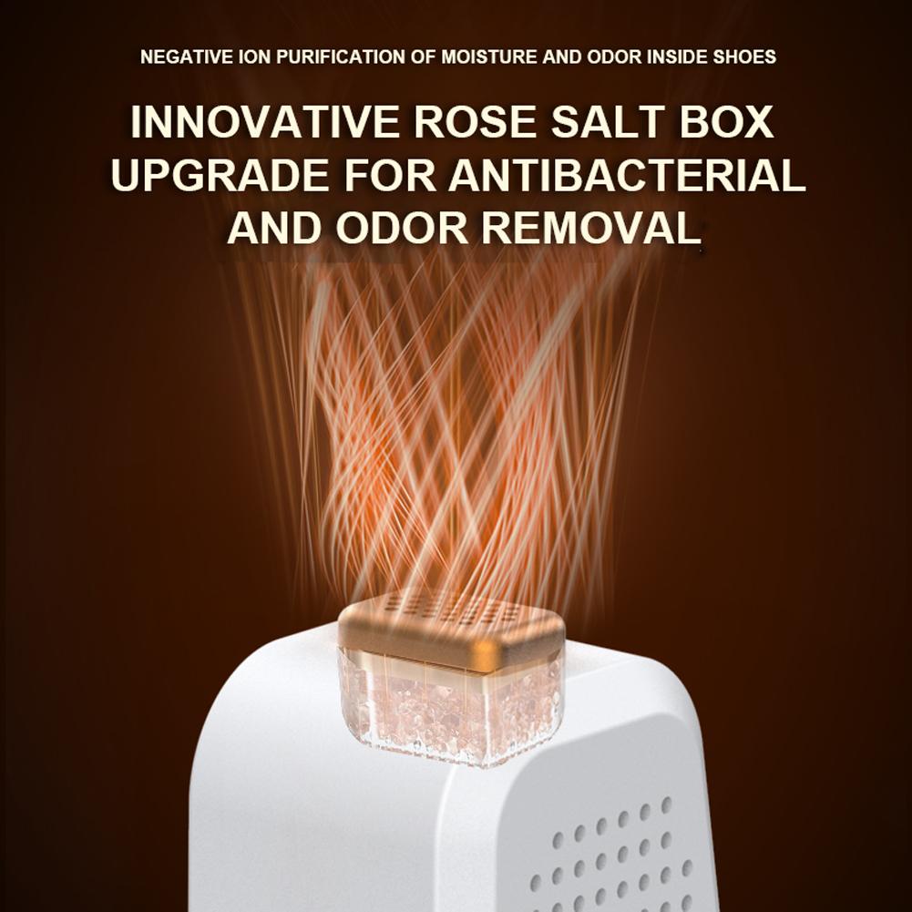 Сушилка для обуви, дезодорирующая сушка, осушитель, 360 градусов, умная электрическая сушилка для обуви, фиолетовый светильник, антибактериальная быстрая сушилка, нагреватель