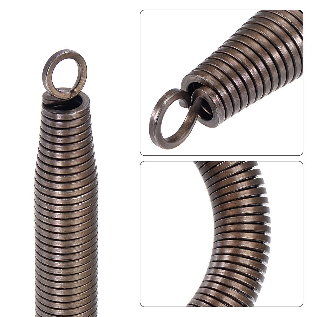 Uxcell Пружинный трубогиб, 21,15 мм внешний диаметр, 700 мм длина, высокоуглеродистая сталь, комплект типа А, для ПВХ трубы с внутренним диаметром 21,5 мм-27 мм