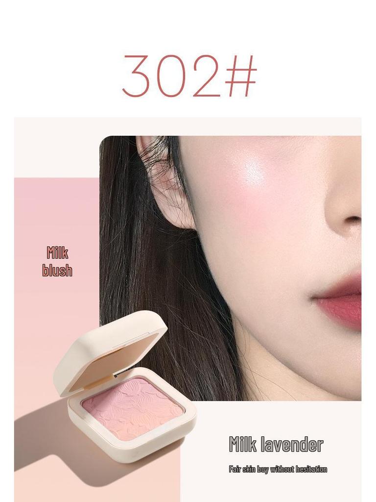 GoGotales Мягкие и милые трехцветные румяна-градиент – Натуральный контур и бронзер для естественного нюдового макияжа.