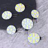 2 шт. светодиодная лампа G4 круглая прожекторная лампа 180 градусов Dc12V 5050 Smd 1 Вт 1,5 Вт 2 Вт теплый холодный белый свет замена галогенной лампы