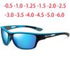 Новые солнцезащитные очки для вождения и занятий спортом на открытом воздухе для мужчин, поляризованные, с защитой от бликов и ветра, с диоптриями от 0 -0.5 -0.75 до -5.0