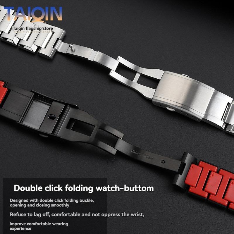 Высококачественный ремешок из цельной нержавеющей стали для часов Casio G-Shock GST-S110/120 GST-W300/400 GST-W110 GST-B100 Мужской браслет