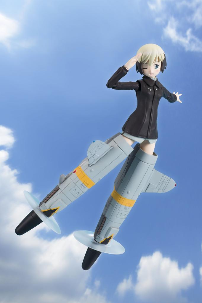 TAMASHII NATIONS Strike Witches 2 Armor Girls Project Erica Hartmann Allied 501st Joint Fighter Wing
