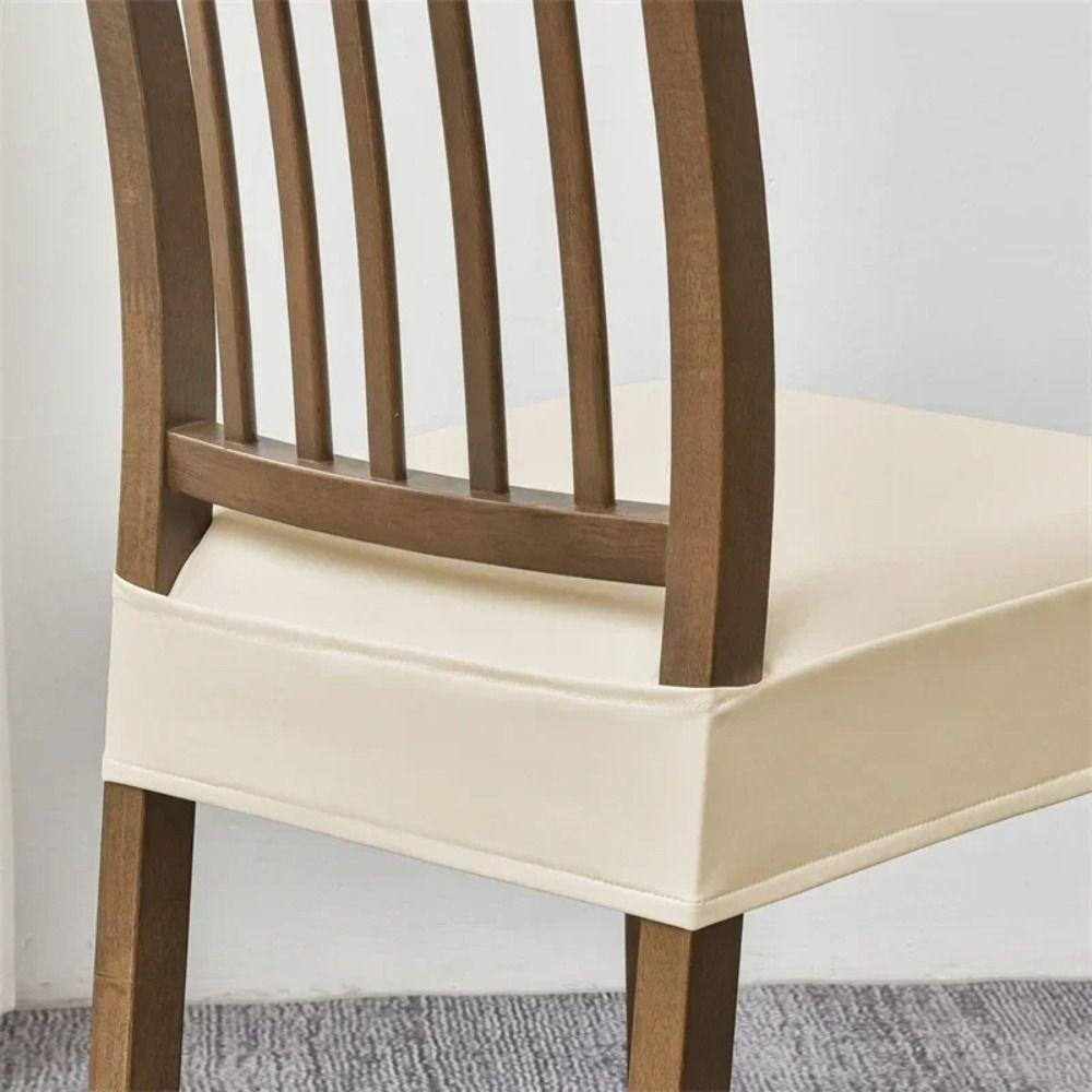 Square Shape Waterproof Seat Protectors Oil-resistant Stretch Seat Cushion Cover Dining Room