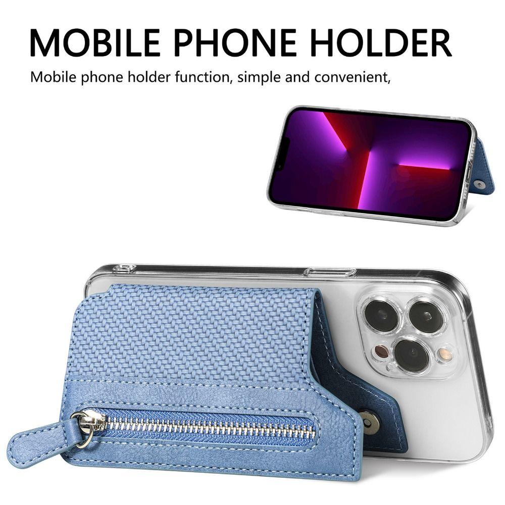 Cover Card Sleeve Phone Pocket Phone Card Holder Cell Phone Pouch Phone Wallet Stick Wallet Case