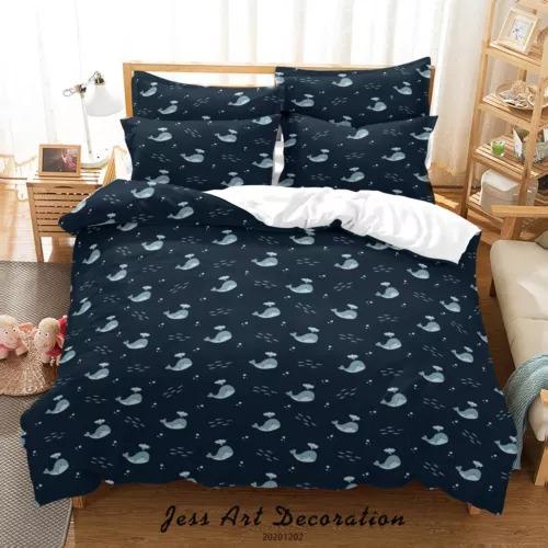 Comforter Whale Bed Decoration First Choice Gift Suitable For Children Boys Girls And Adults Soft Warm And Breathable