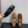 Дизайнерские винтажные туфли-слипоны для женщин, туфли Мэри Джейн, модные туфли с квадратным носком 2026, весенние повседневные туфли-балетки, женские лоферы