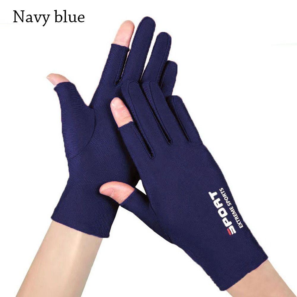 Breathable Sun Protection Gloves UV Protection Cycling Driving Gloves Sunscreen Gloves  Running