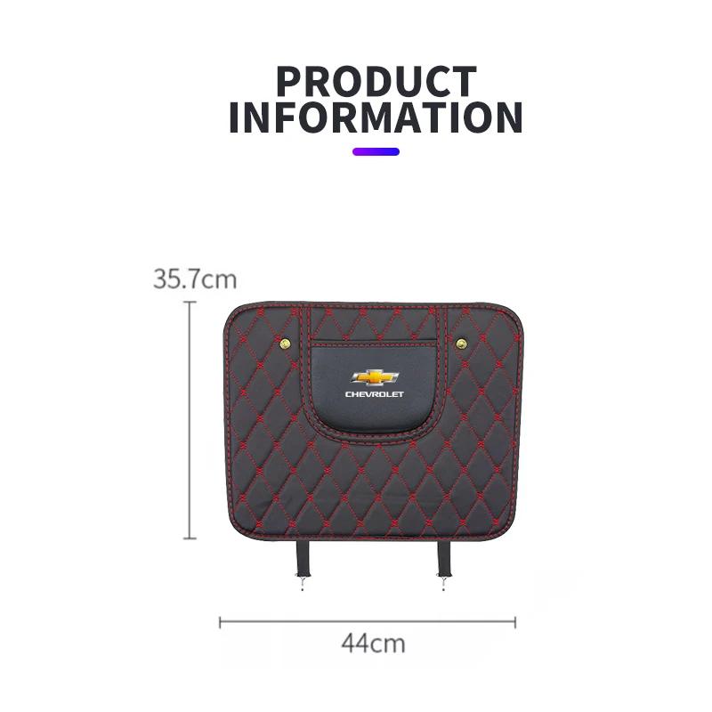 Car Interior Leather Storage Anti Dirt and Anti Wear Pads Scratch Mat For Chevrolet Colorado Cruze Spark Captiva Malibu Aveo RZ4