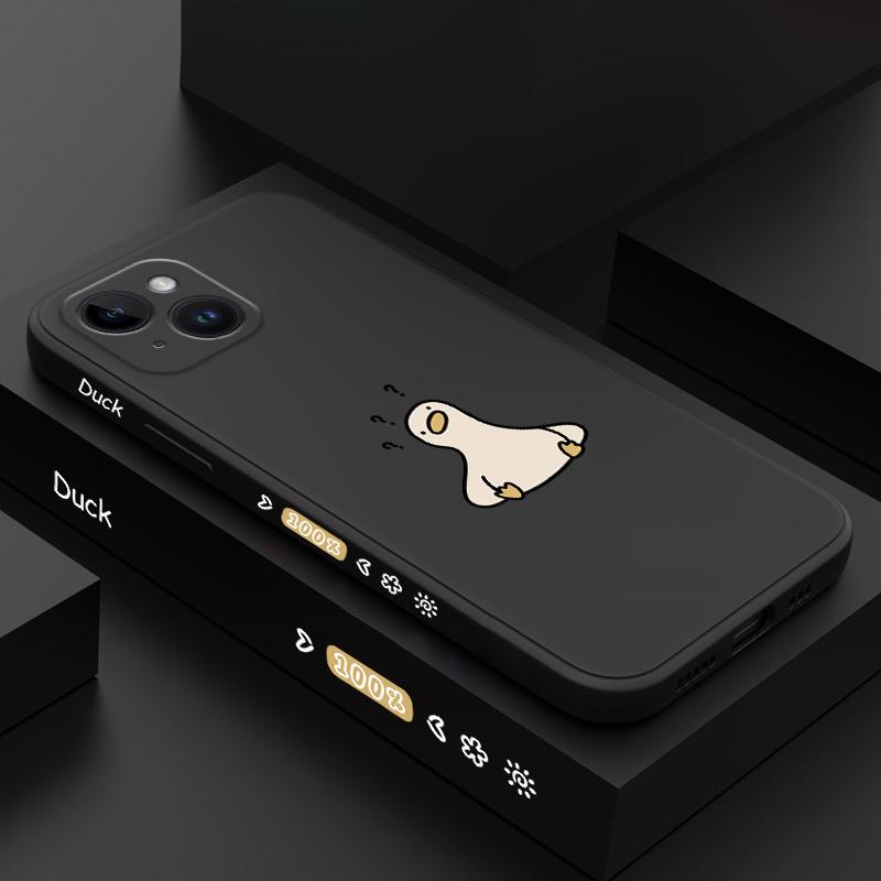 Чехол для телефона "Какая утка" для iPhone 17 17 Air 16 16e 15 14 13 12 11 Plus Pro Max Mini X XR XS Plus