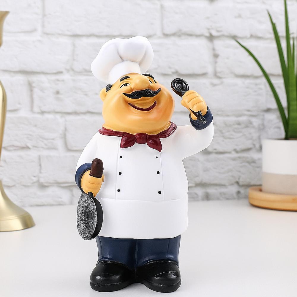 Simulated Farmhouse Cake Shop Decor Handicraft Chef Resin Figurines Bakers Food Lovers