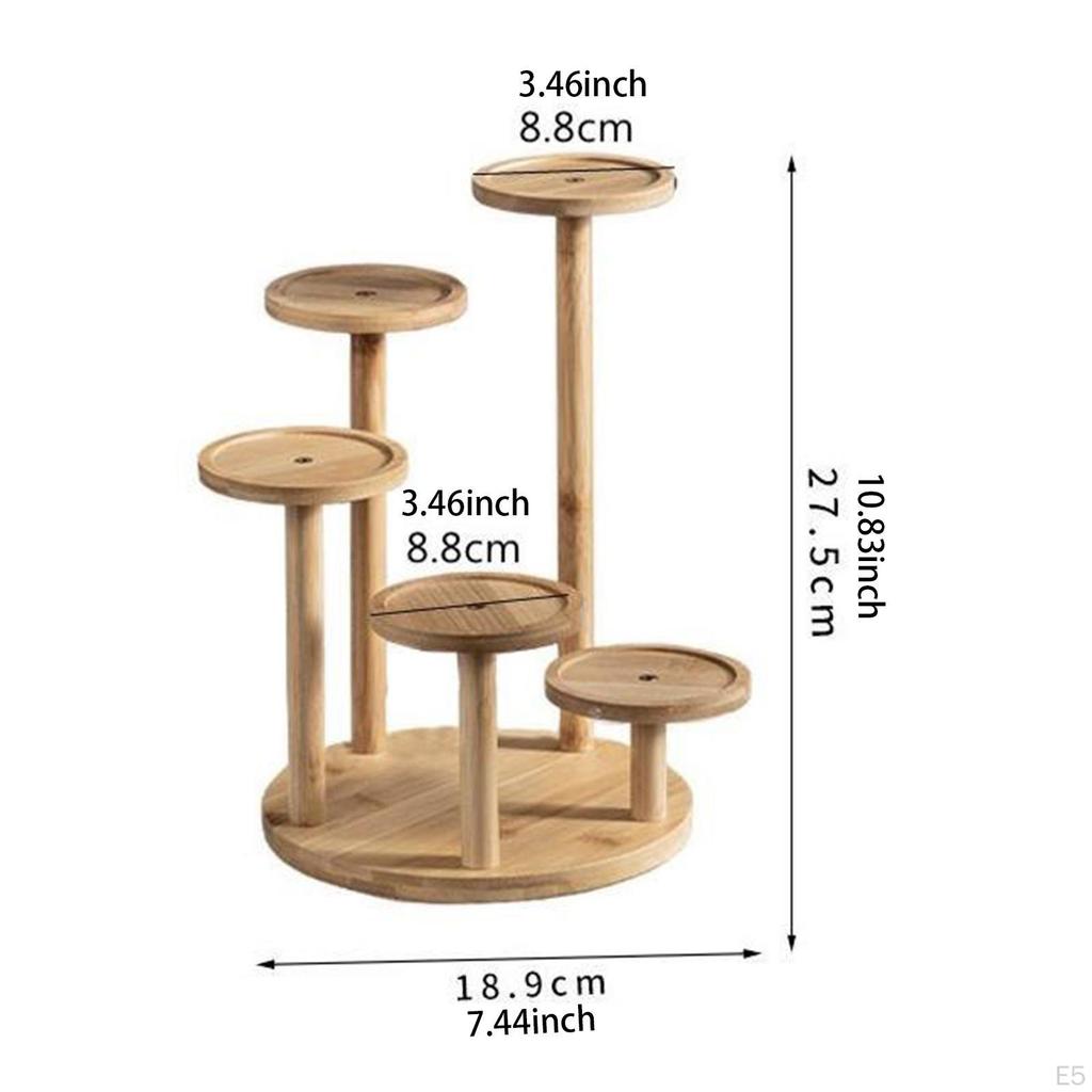 Modern Wooden Plant Stand for Home Decor
