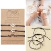 3 шт. для браслетов с картами Солнце, Луна, Звезда, Matching Distance Bracelets, Подарок на прощание