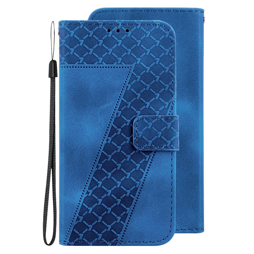 7 Shaped Embossing Flip Leather Case For Nokia XR21/G42/C12/C22/C32/G22/C31/X30/G60 Kickstand Wallet Card Slots Cover for Nokia C21 G11 Plus G300 G11