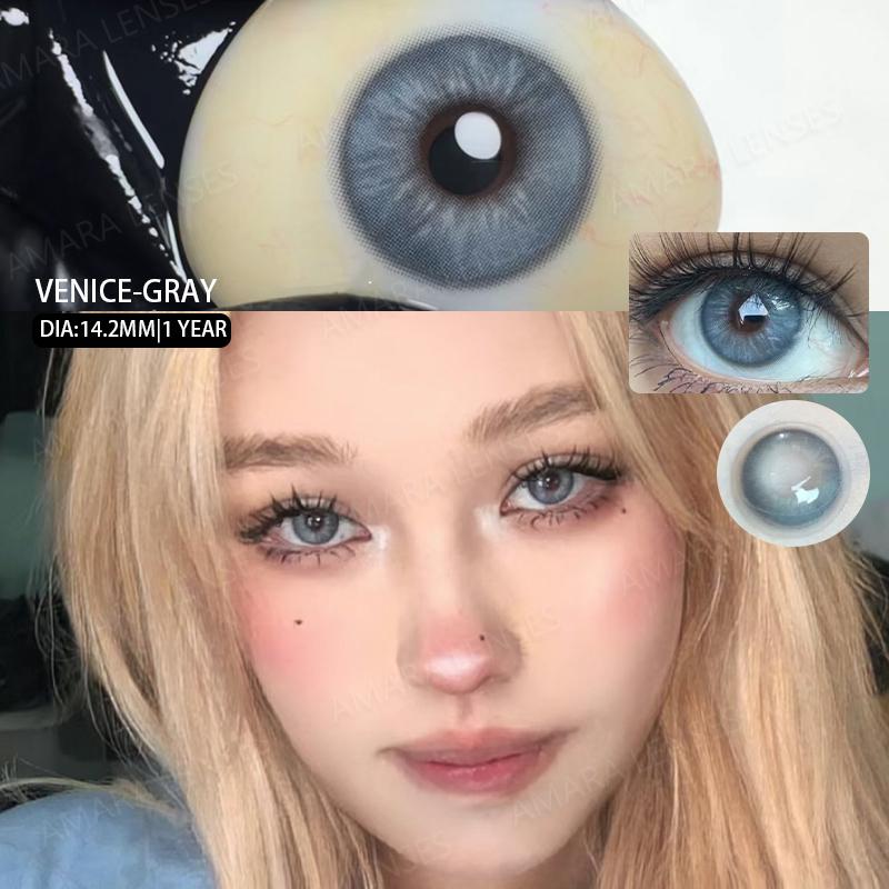 Eyeshare 2 шт./пара цветных контактных линз для глаз, цветные линзы для глаз, НОРВЕГИЯ, контактные линзы, красивая косметика для учеников, ежегодно