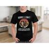 Sorry I Cant Have Plans With My GerUnisex Shorthaired Pointer Vintage Dog Lover T Shirt Vintage Washed Versatile Breathable
