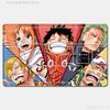 One Piece Luffy Card Battle Table Mat Opcg Zoro Robin Ace Single Player Board Game Card Battle Mat Anime Gift