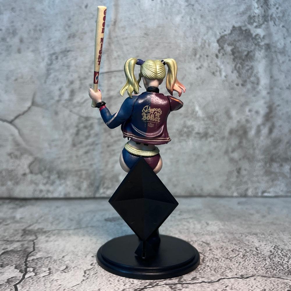 11-15cm Anime Harley Quinn seated Harley Quinn anime character PVC figurine Toy statue