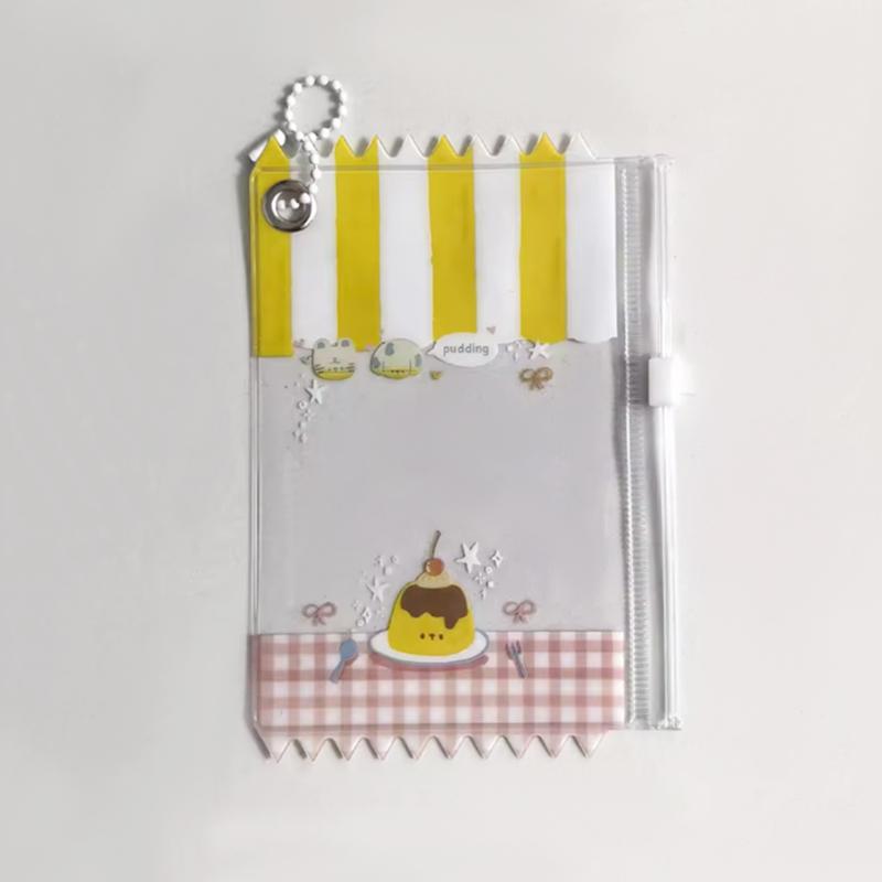 1PC Transparent Candy Bag INS Photocard Holder Idol Photo Card Protective Cover Badge Holder Korean Card Holder Funny