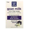 Goat Milk 3-In-1 Bar Soap, Blackcurrant + Vanilla, 1 Count, 113G(4Oz)