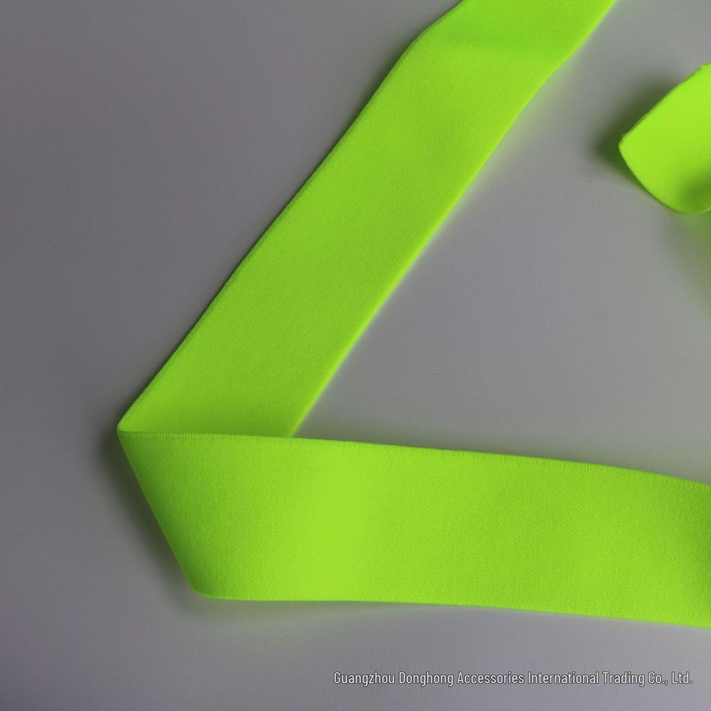 High-Elastic Polyester Imitation Nylon Band for Waistbands and Skirts