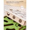Interactive Cat Puzzle Toy Turntable Maze Box Multi Scenario Entertainment Scratch Resistant Self Play Game for Kittens