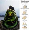 1PC Serpent Ornament Blanket, Throw For Sofa, Bed, Travel, Printing Blanket With Soft And Warm Fabric yy250918192
