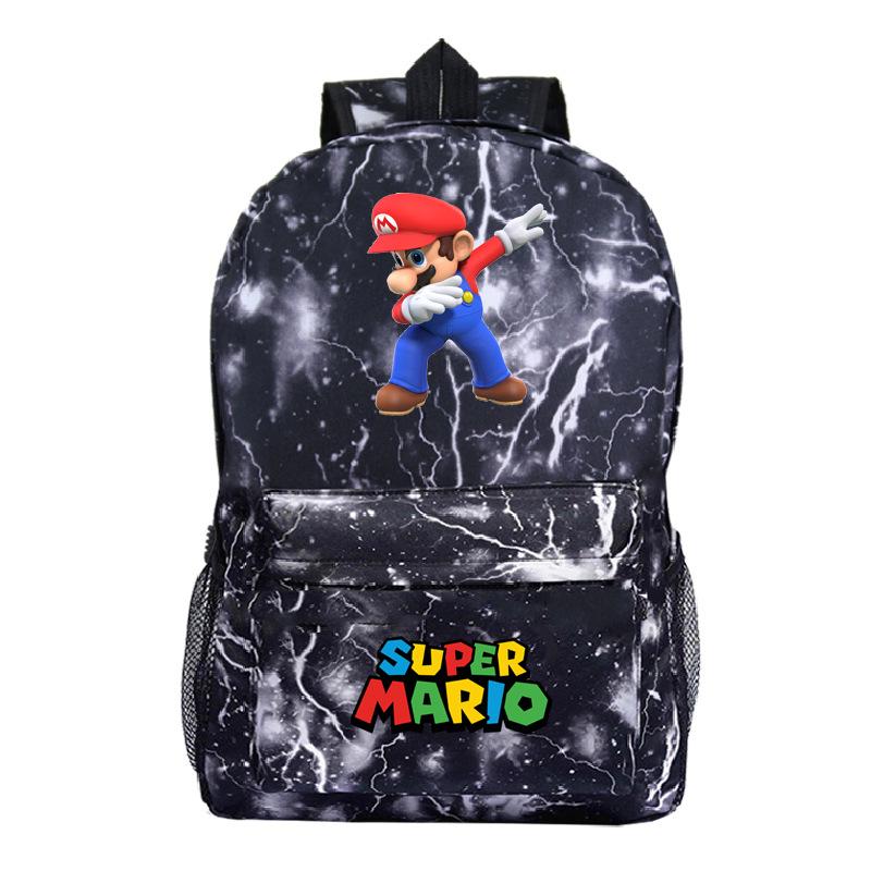 Peripheral Backpack Animation Cartoon Game Schoolbag Creative Pattern Heat Transfer Backpack