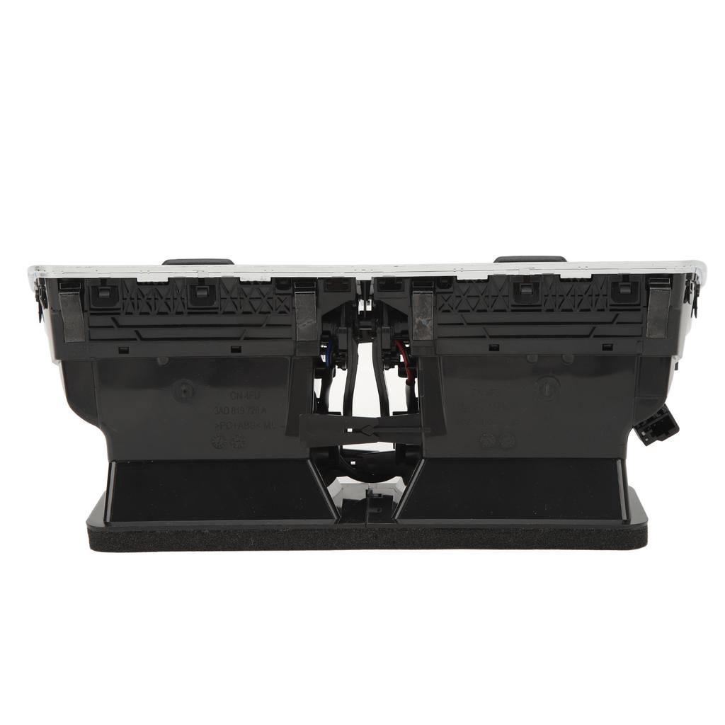 Чёрный хром центральный дефлектор воздуховода приборной панели 3AD819728A центральный дефлектор кондиционера/отопителя для B6 B7 CC