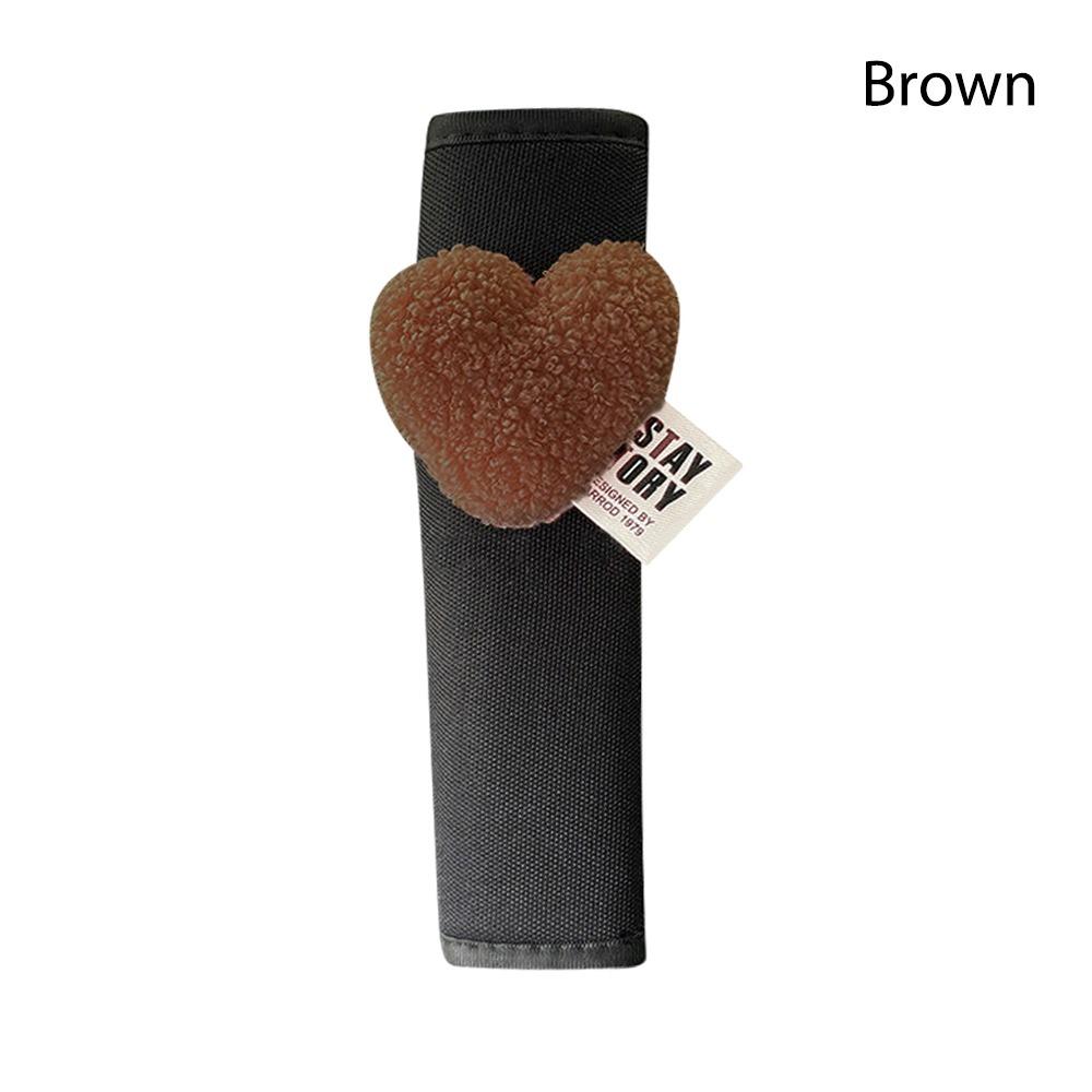 Love Heart Car Styling Seat Belt Cover Chest Protection Safety Belt Pad Car Decoration