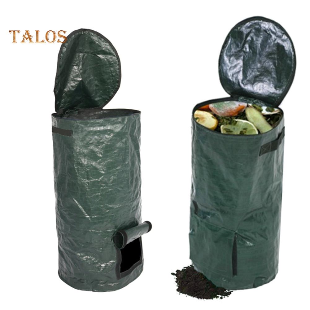 Yard Kitchen Compost Garden Garden Fruit Ferment Waste Bag Disposal Collector Trash Can