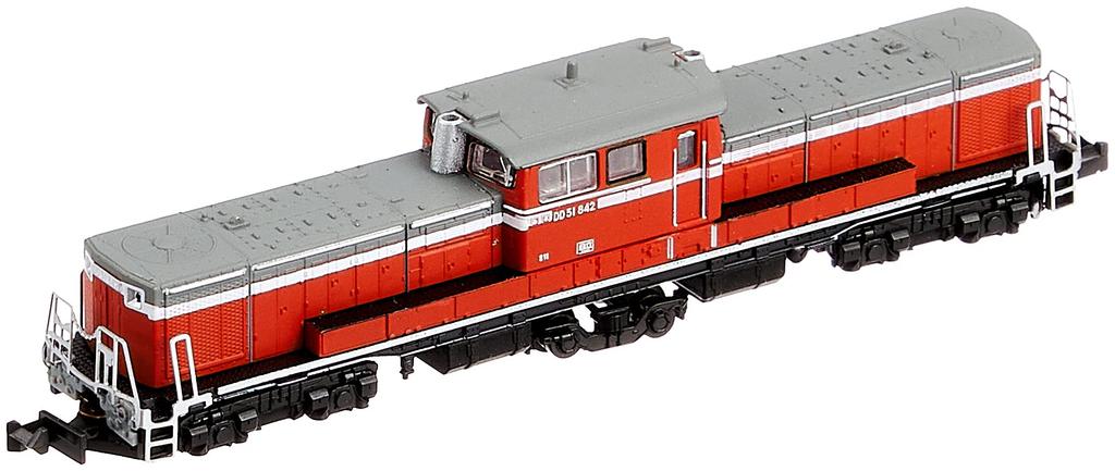 Z Gauge DD51 №. 842 Имперский поезд Спецификация T002-10 Железнодорожная модель Дизельный локомотив