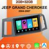 Android Carplay автомобильное радио для JEEP GRAND CHEROKEE 2004-2007 мультимедийный проигрыватель головное устройство стерео GPS навигация BT WIFI 2+32 ГБ