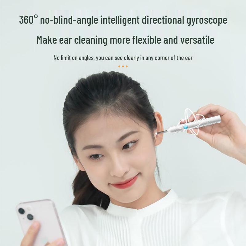 Беспроводной смарт-эндоскоп для чистки ушей Ultra HD - 20000W Светящийся инструмент для чистки