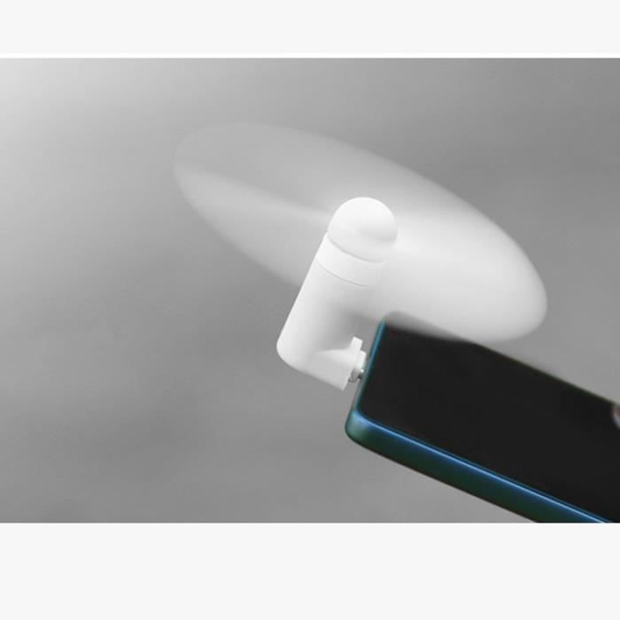Мини-вентилятор - YIOU - Портативный - Micro USB - Ультра-тихий - Диаметр 8,5 см