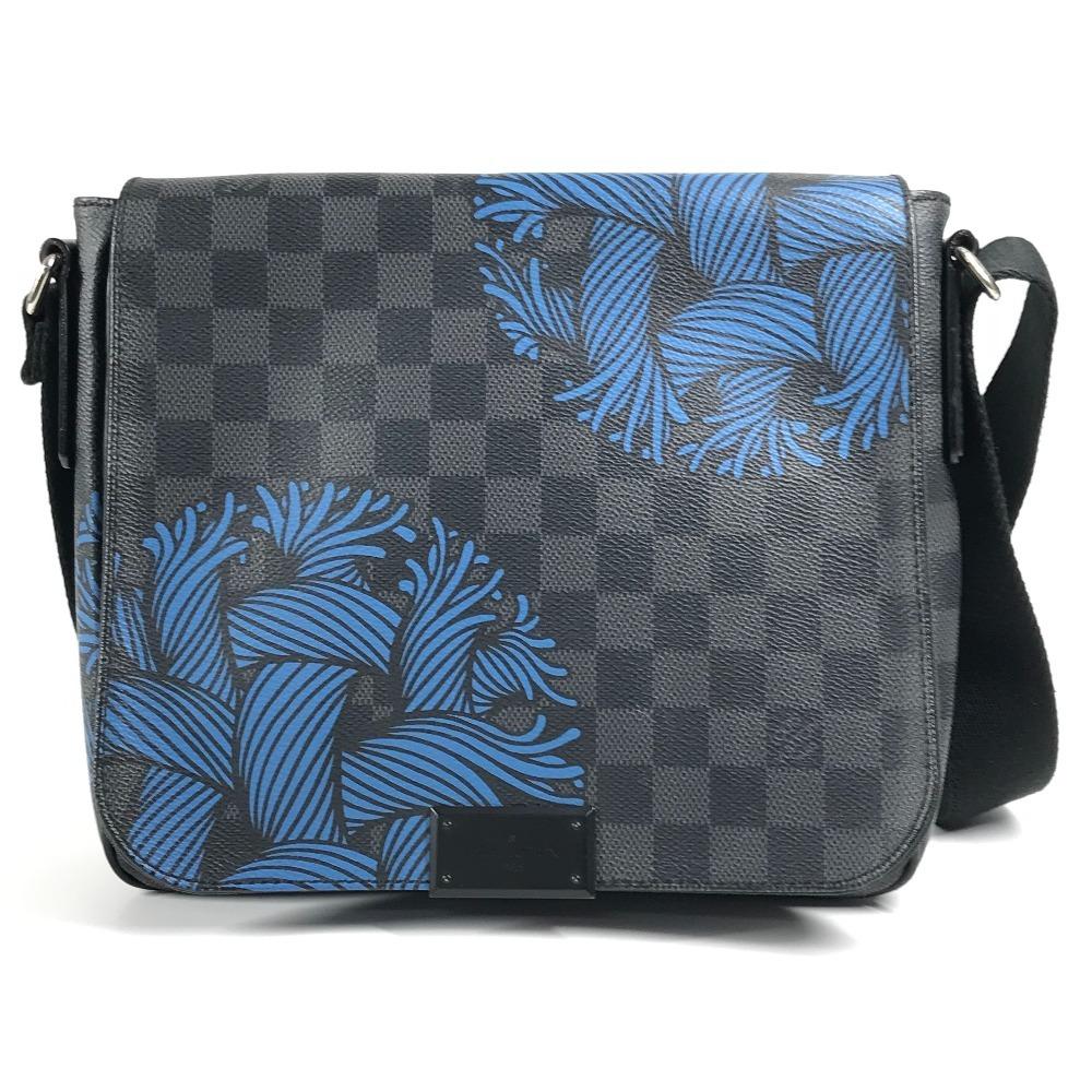 Louis Vuitton N41714 DamierGraphite District PM Christopher Nemeth Shoulder Bag