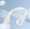 Mini Leafless Hanging Neck Fan Convenient 1200mAh 3 Wind Speed USB Charging Cooling Fan Suitable for Outdoor Sports