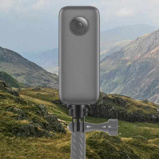 Адаптер для крепления штатива для камеры. Простая установка. Регулировка на 360 градусов. Противоскользящая накладка. Стабилизирующий кронштейн для экшн-камеры.